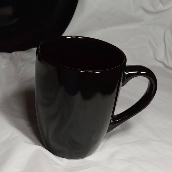 Dover & York Black Set of 2 Cups 1 Dinner Plate - Picture 6 of 8